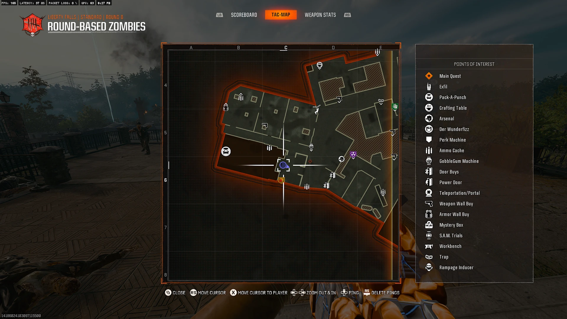 map from the game Call of duty