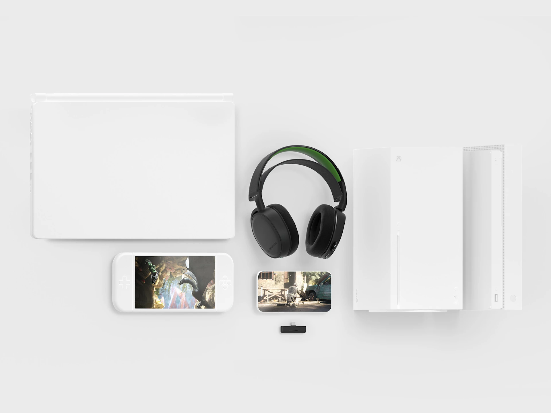 Arctis 7X+ with different products