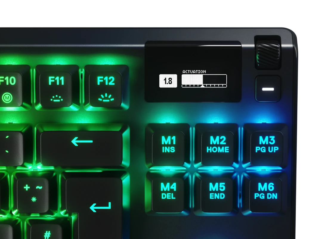 Led lighted apex pro tkl panel
