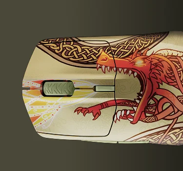 άποψη από πάνω ενός ποντικιού της έκδοσης dragon lore edition