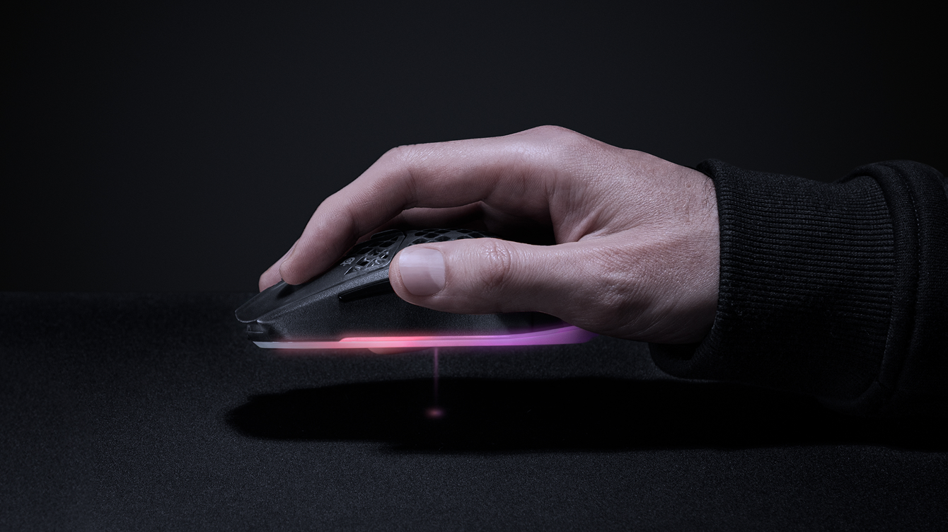 Aerox 3 Wireless Gen 2 - Shadow (透黑⚫) - 滑鼠- 周邊設備- 電腦
