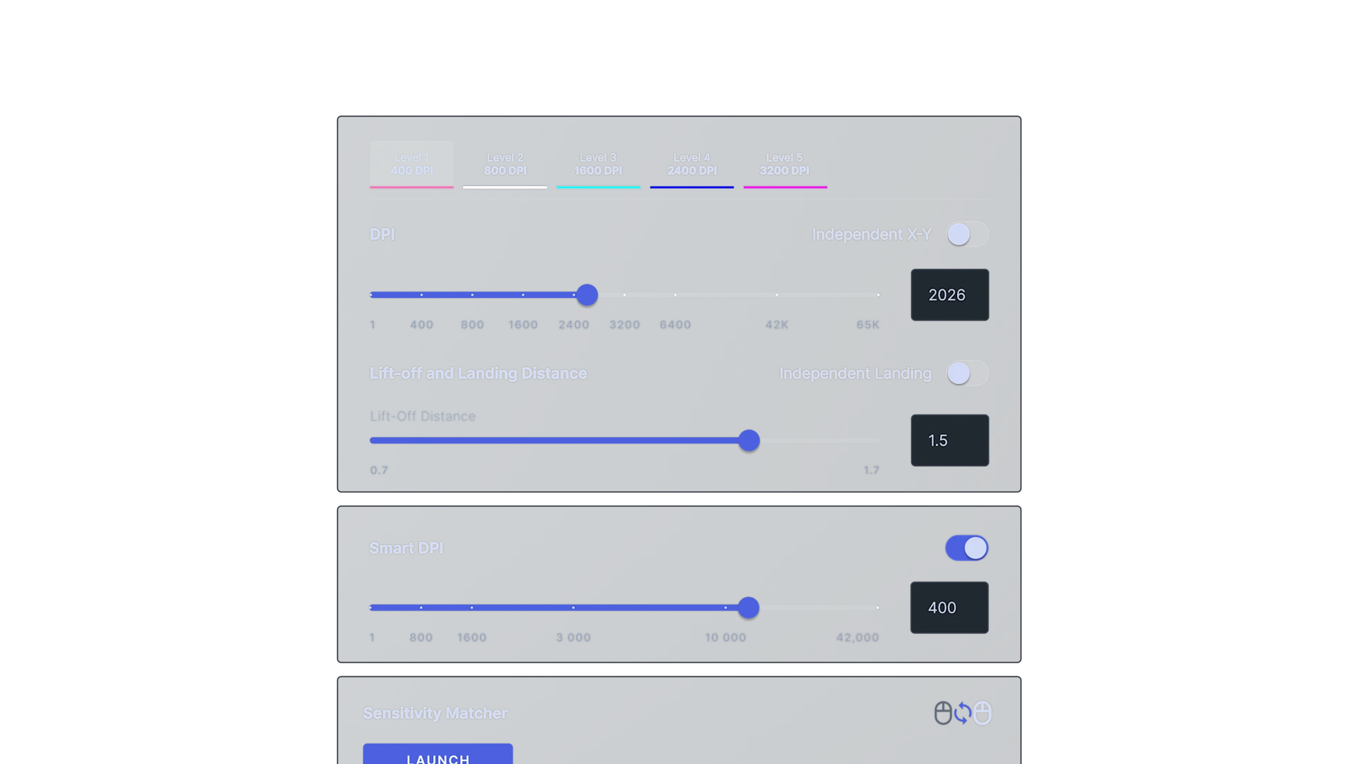 Hyper-Customizable Sensitivity