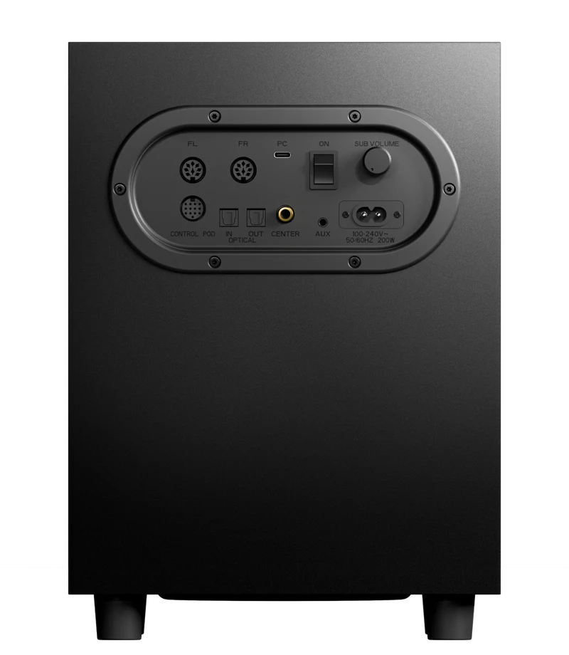 image of Arena 9 speaker on the back