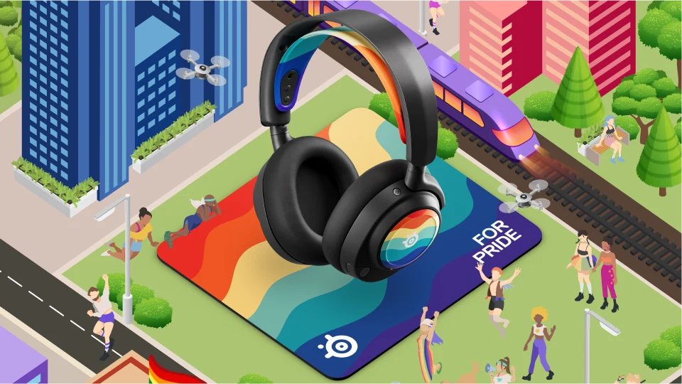 Arstic Nova 7 con sollección Pride de SteelSeries
