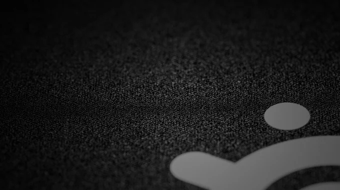 textura visível do mousepad
