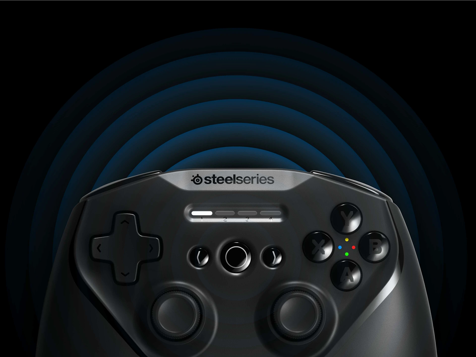 Der Stratus Plus mit sichtbaren Bluetooth-Wellen, die aus ihm herauskommen