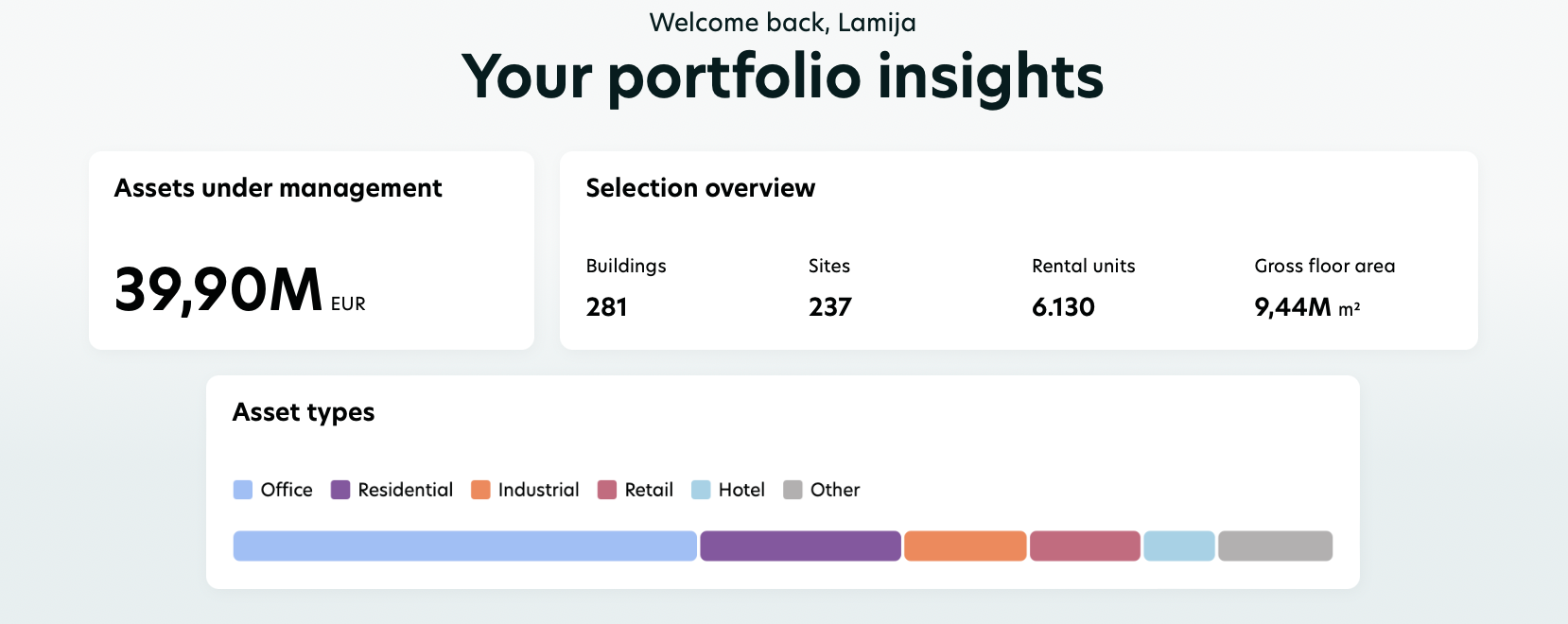 New design | General - Overview 