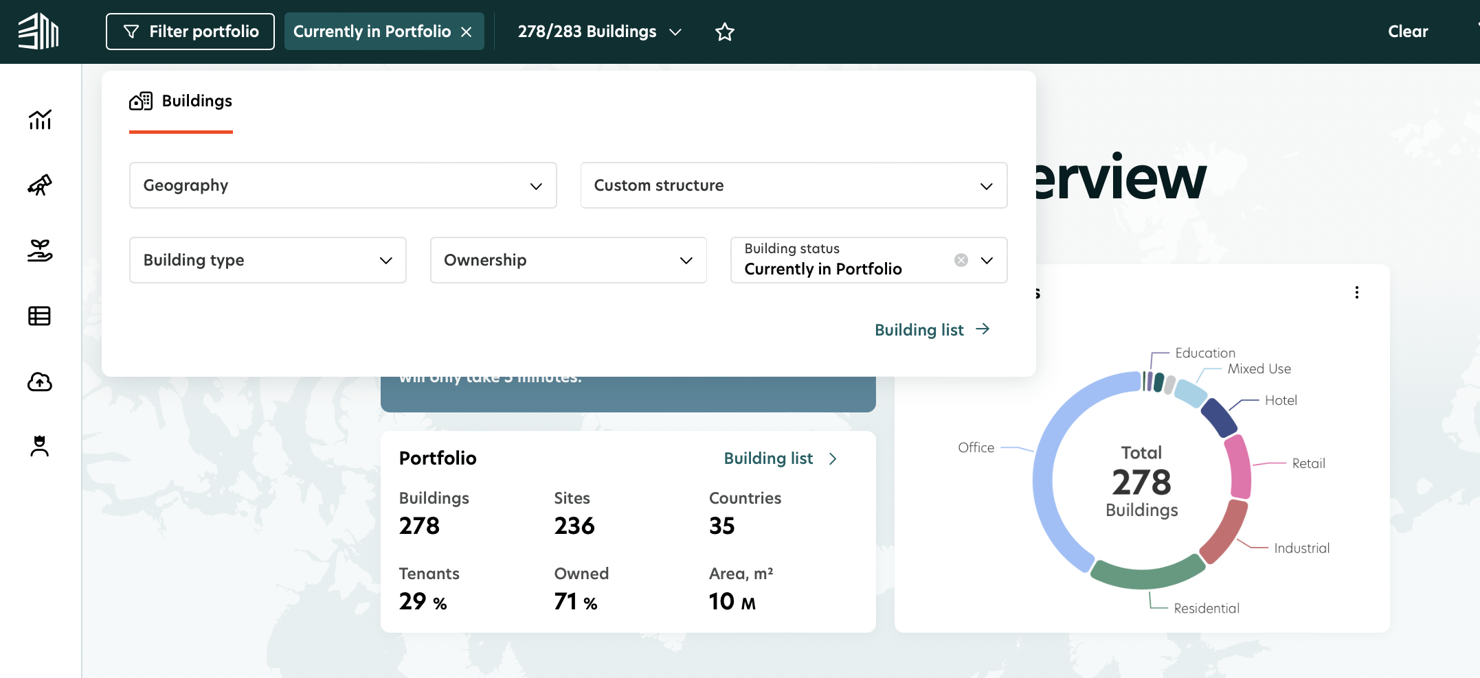 New design | General - Portfolio filters