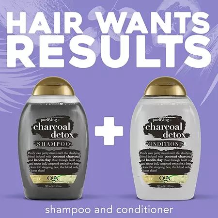 OGX Purifying + Charcoal Detox Conditioner - Image 8 - OGX - ar-AE