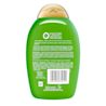 Vue arrière du revitalisant extra fort pour cuir chevelu revigoré + romarin et menthe OGX®, bouteille de 385 mL