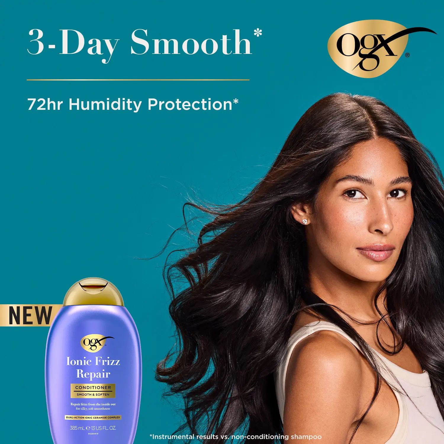OGX 3574661925233 UK IONIC FRIZZ REPAIR CONDITIONER 385ML SI02 THUMB JPG