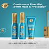 Lock your style with OGX® Style Finishers providing 24 Hour Hold and Protection from the #1 Hair Repair Brand*