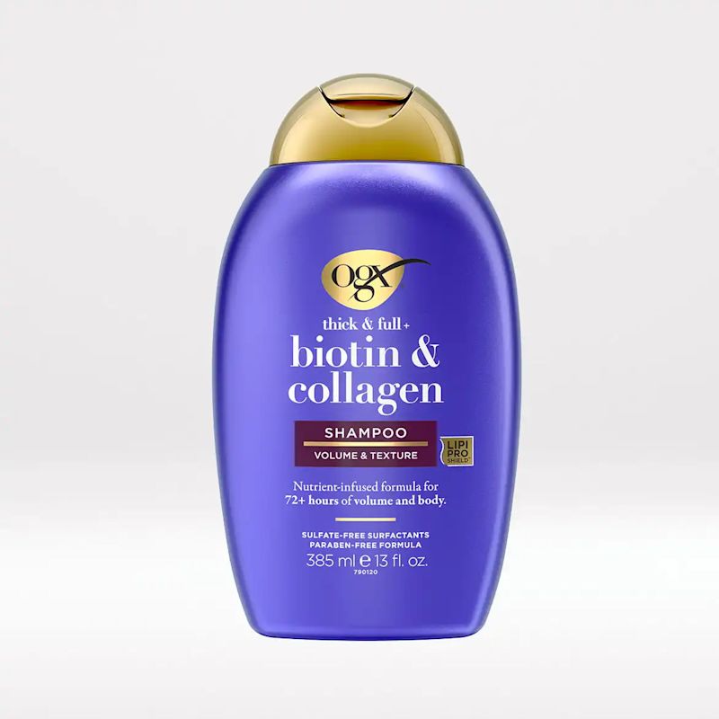 Biotin & Collagen Shampoo 13oz Front of Packaging