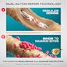 OGX® Bond Protein dual action repair technology rebuilds bonds binds to damage sites