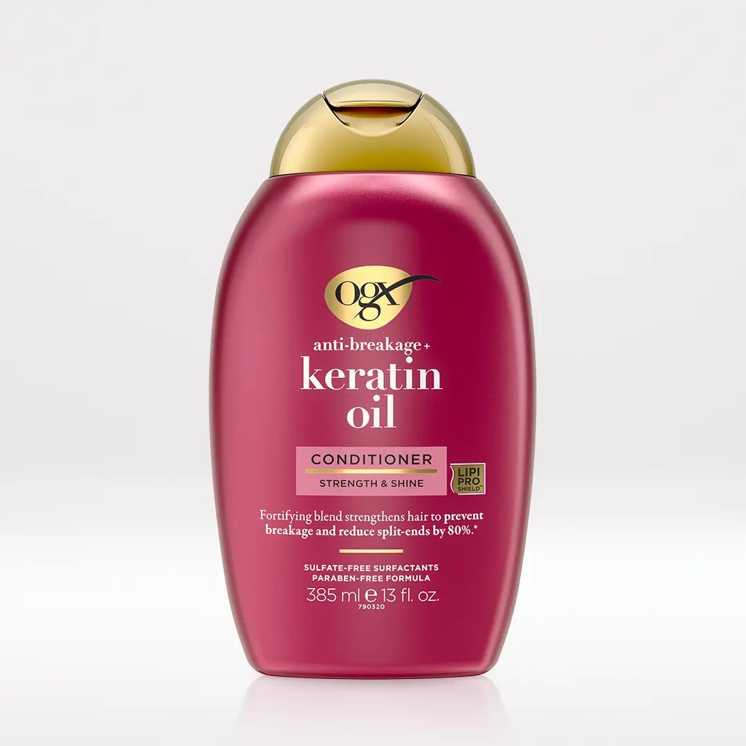 Keratin Oil Conditioner Front of Packaging