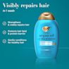 Argan Oil of Morocco Conditioner visibly repairs hair in 1 wash: strengthens & visibly repairs hair, protects hair lipid & protein barrier, conditions for healthy hair.