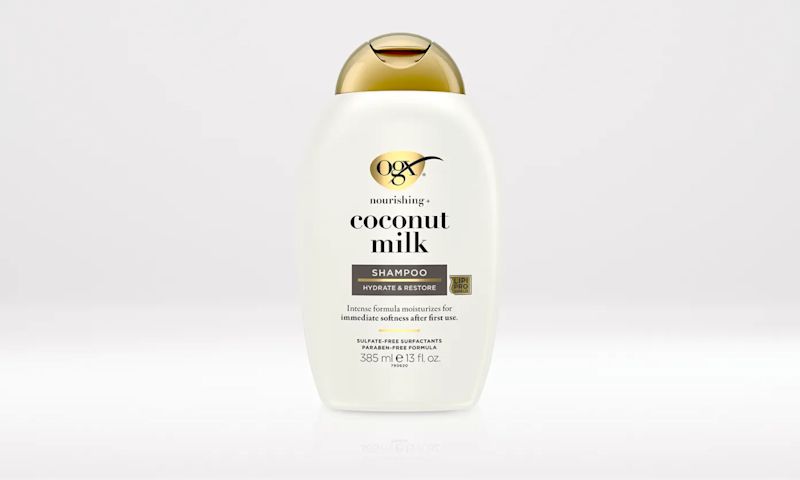 Coconut Milk Shampoo Front of Packaging