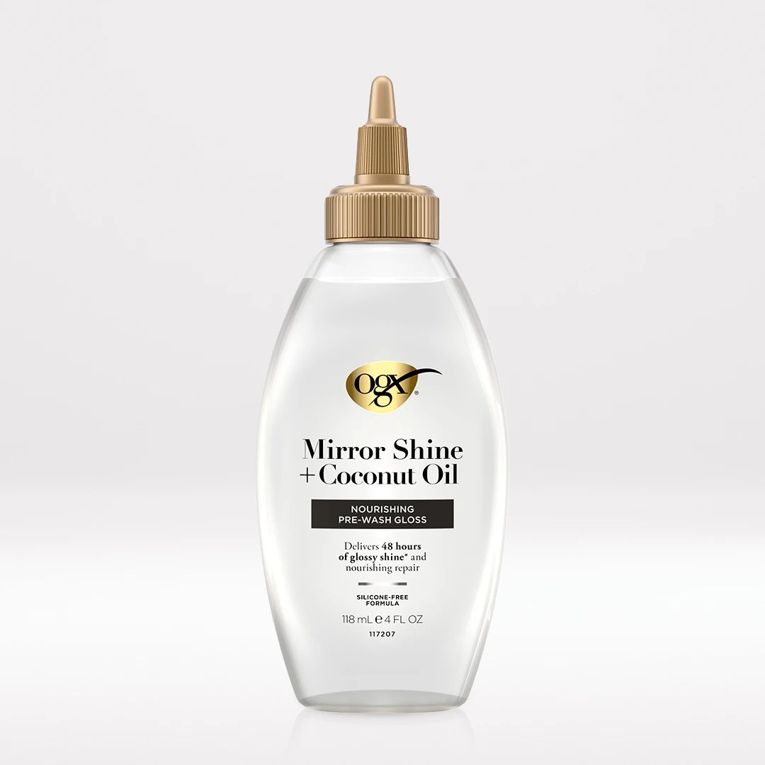 Mirror Shine + Coconut Oil Pre Wash Gloss Front of Packaging