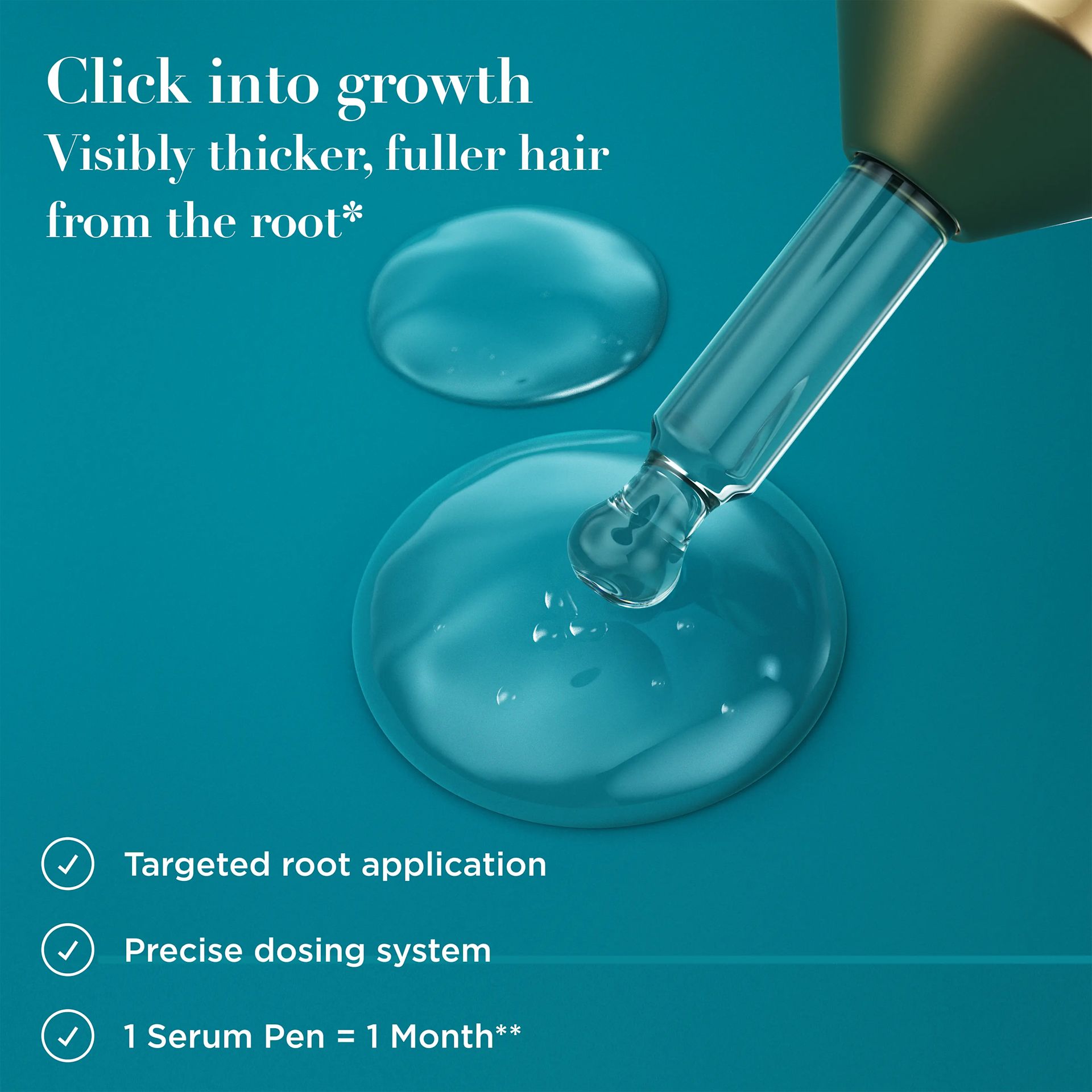 OGX® ProGrowth + Peptide Scalp Serum 10ml