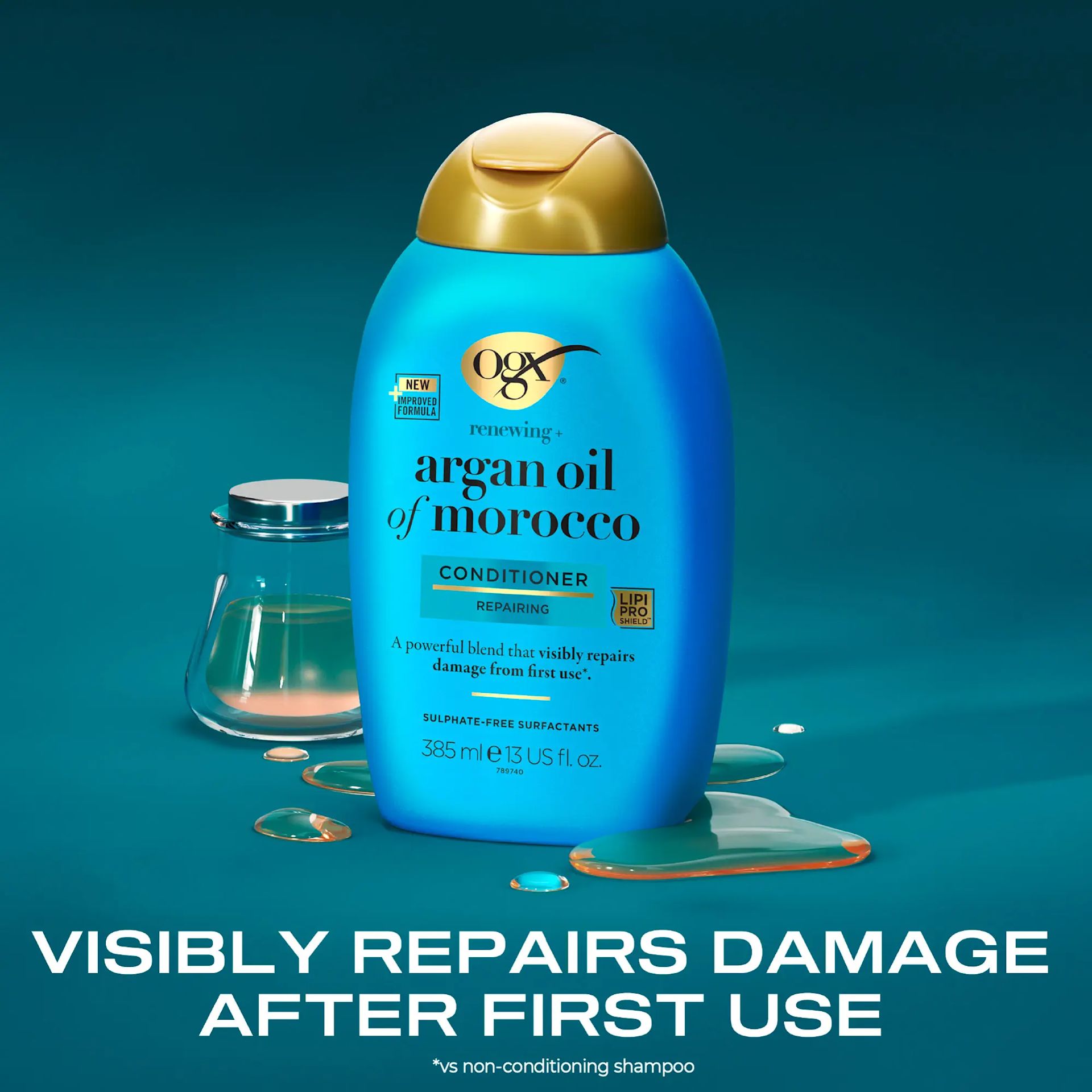 OGX Renewing+ Argan Oil of Morocco  Conditioner 385ml | OGX® Beauty