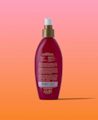 [DISCONTINUED] Frizz-Free + Keratin Smoothing Oil Miracle Gloss Spray 6.8 fl oz Back of Packaging