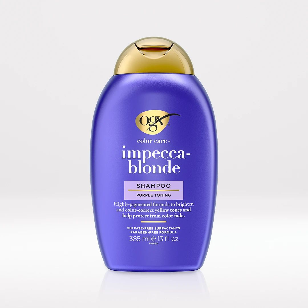 Purple Toning Shampoo Front of Packaging