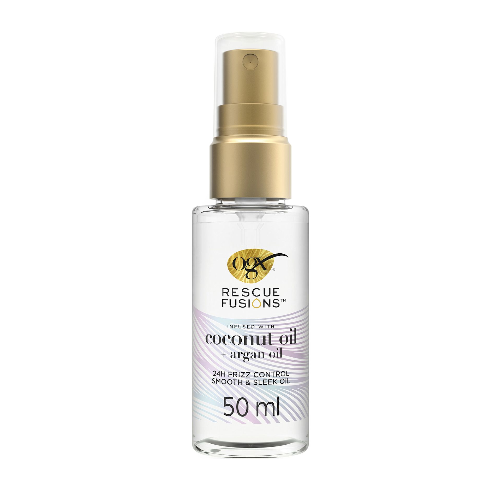 OGX Rescue Fusions 24H Frizz Control Smooth & Sleek Oil, 50ml  | OGX® Beauty