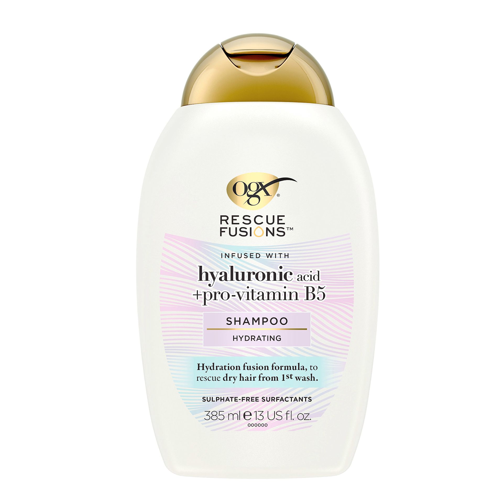 OGX Rescue Fusions Hyaluronic Acid + pro-vitamin B5 Shampoo  | OGX® Beauty