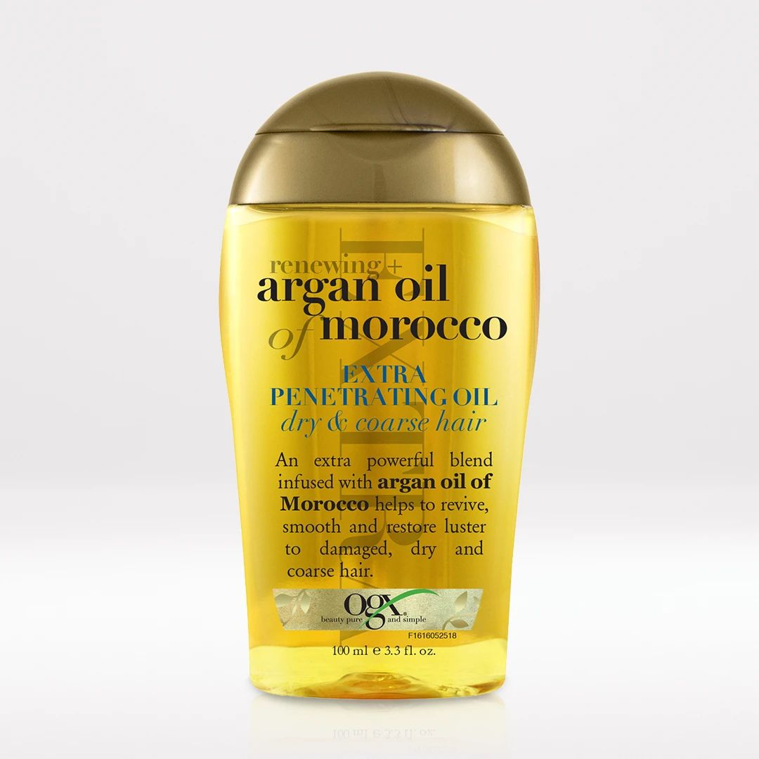 Argan Oil of Morocco Extra Penetrating Oil Front of Packaging