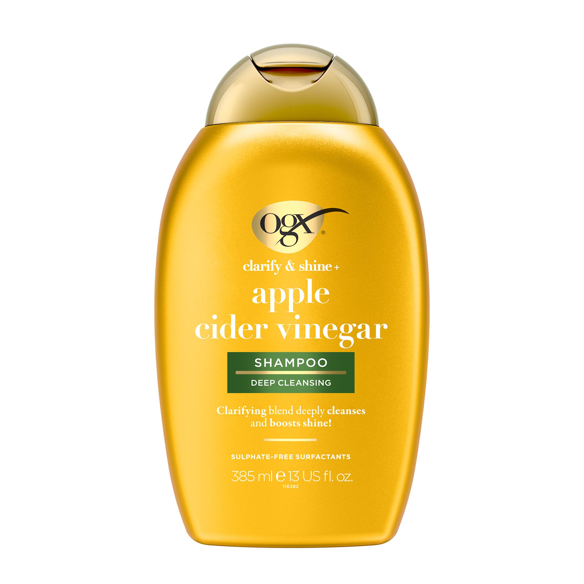 OGX Clarify & Shine+ Apple Cider Vinegar Shampoo 385ml | OGX® Beauty