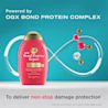Bond Protein Repair Lightweight Shampoo Powered by OGX Bond Protein Complex to deliver non-stop damage protection* with daily use of at least one OGX Bond Protein Repair product