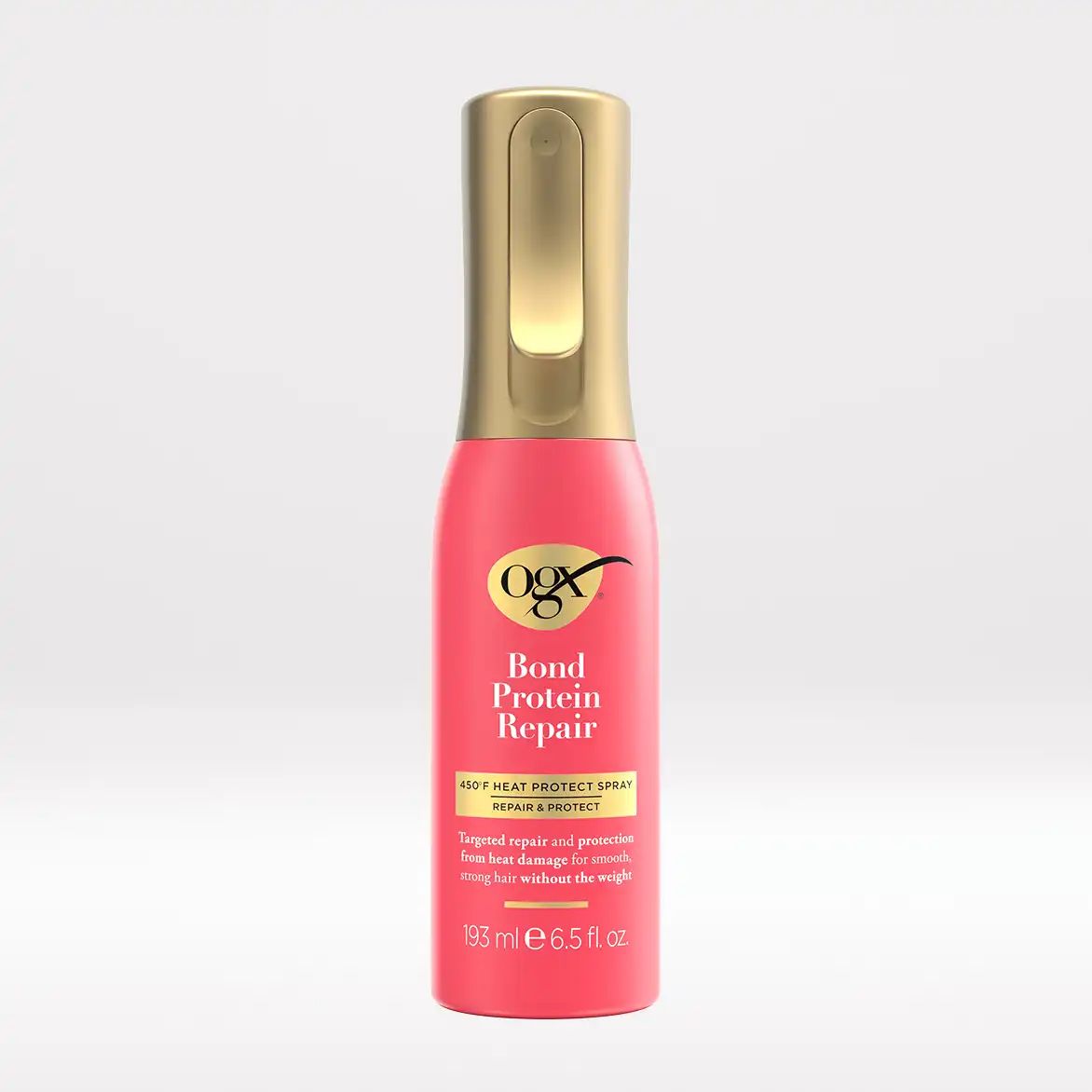 Bond Protein Repair 450°F Heat Protect Spray Front of Packaging