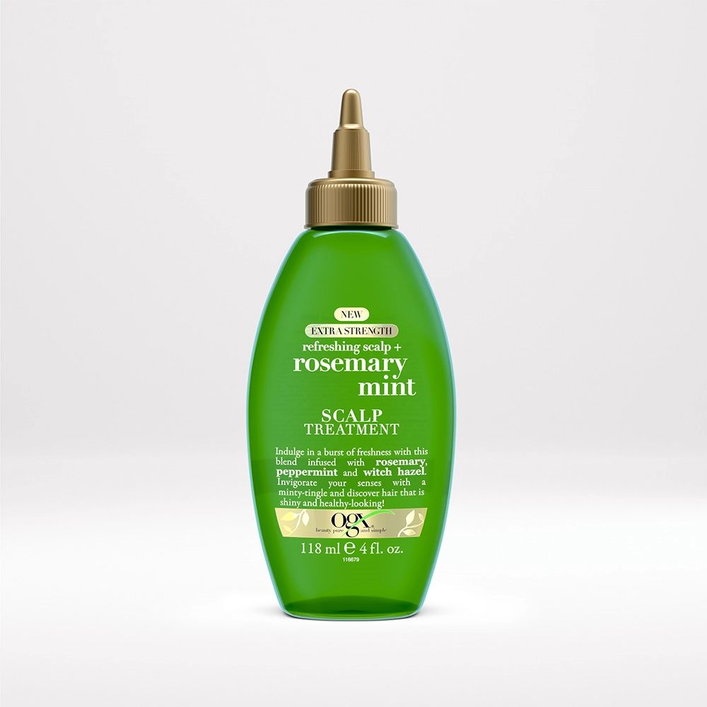 Rosemary Mint Extra Strength Scalp Treatment Front of Packaging