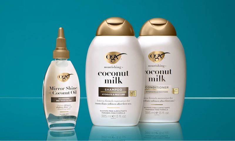 3 steps to nourished glossy hair: 1 Pre-wash Gloss 2 Shampoo 3 Condition