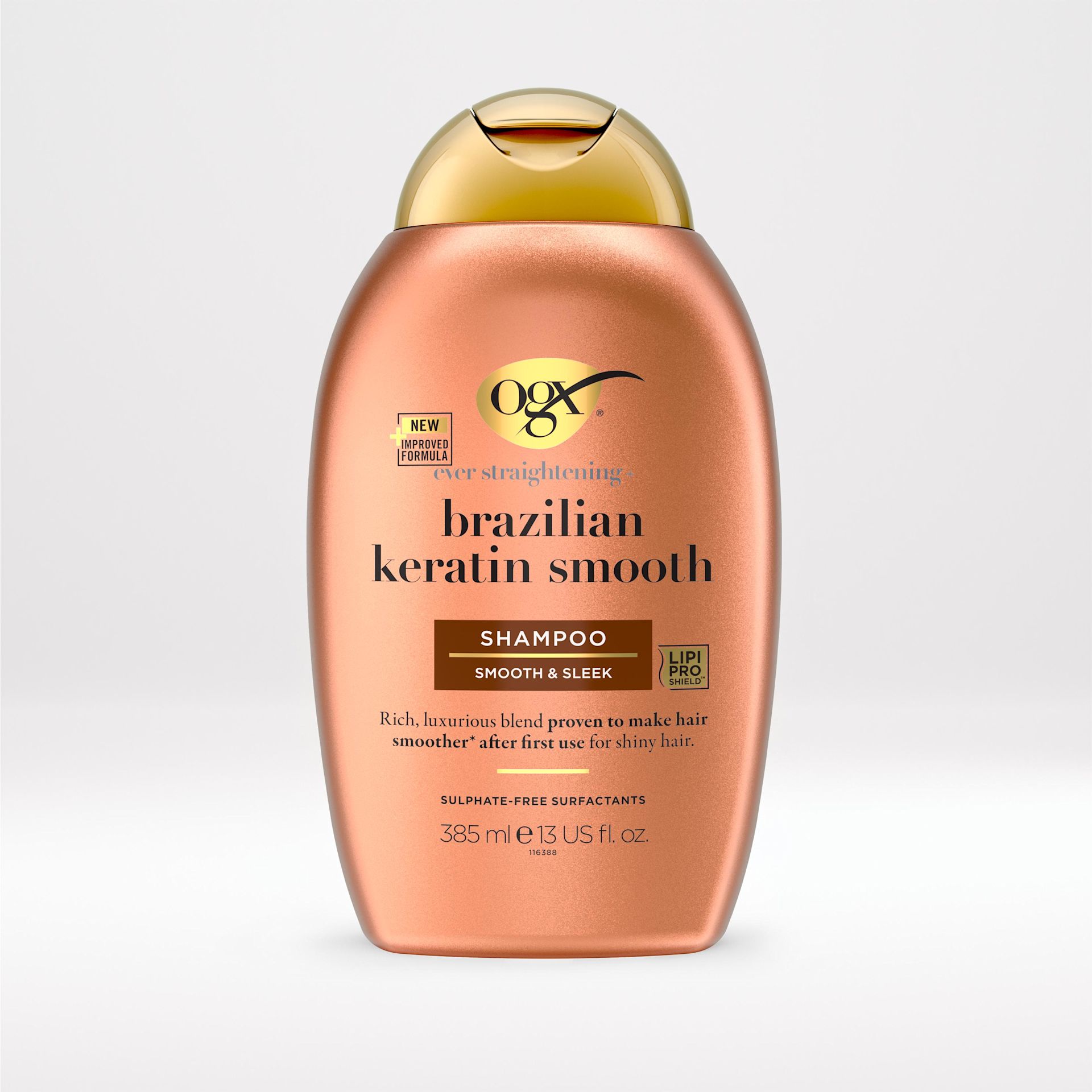 Șampon OGX ever straightening + Brazilian keratin smooth