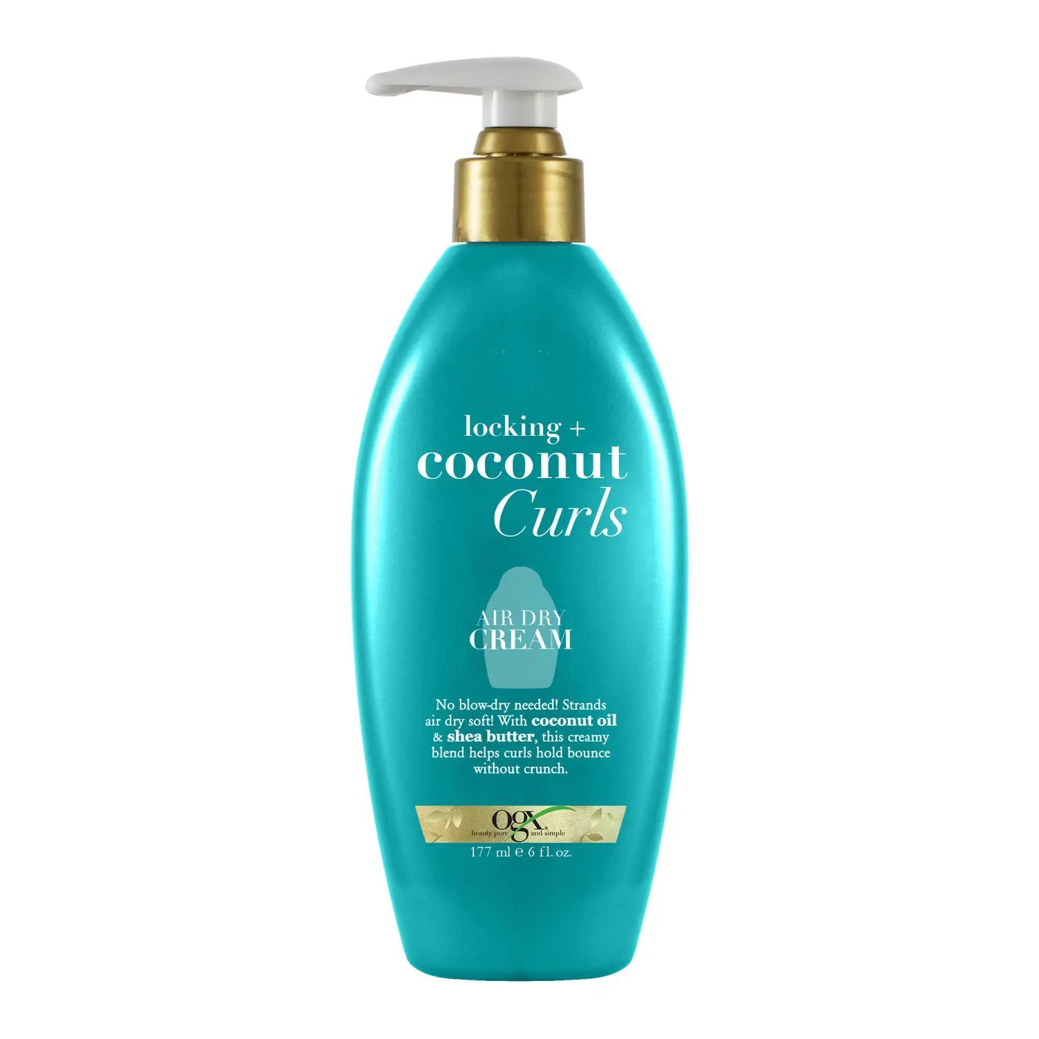 Coconut Curls Air Dry Cream Front of Packaging