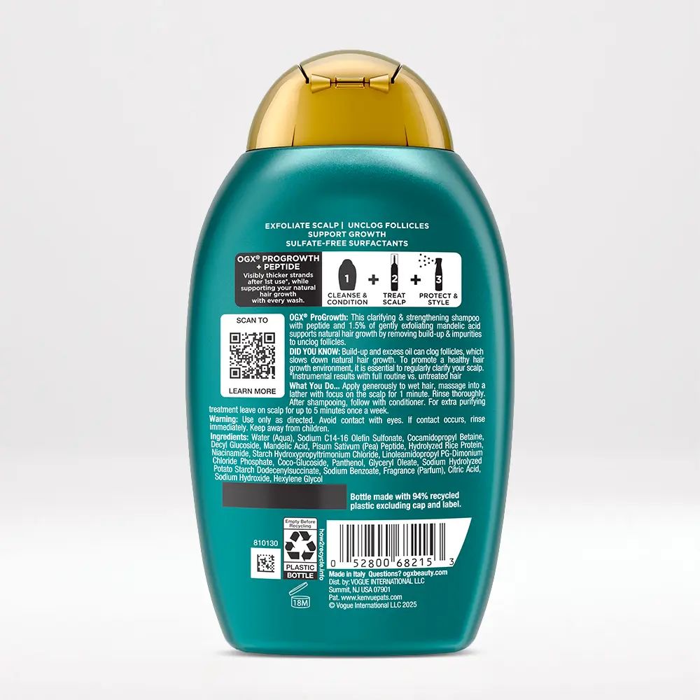 Champú ProGrowth + Peptide
