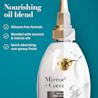 Nourishing oil blend. silicone-free formula, blended with coconut and marula oils, quick absorbing non-greasy finish