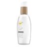 Front view bottle of Coconut Milk Anti-Breakage Serum with gold pump and clear container