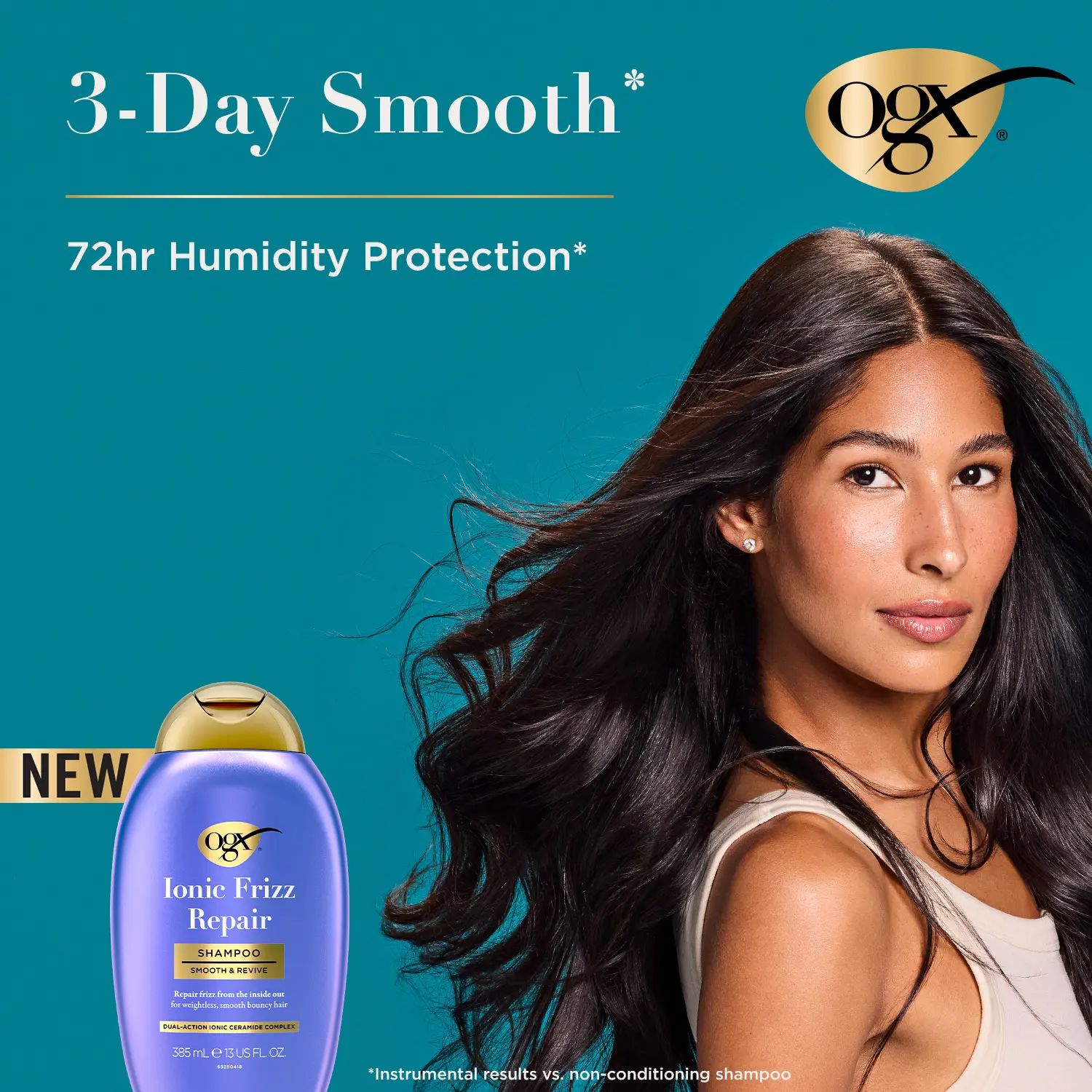 OGX 3574661925240 UK IONIC FRIZZ REPAIR SHAMPOO 385ML SI02 THUMB JPG