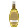 Vue arrière du vaporisateur de brume d’huile sèche vivifiante légère Regénérant+ à l’huile d’argan du Maroc OGX®, 118 mL
