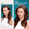 Image numérique améliorée du shampooing purifiant OGX® ProGrowth + Peptide, flacon de 385 ml.