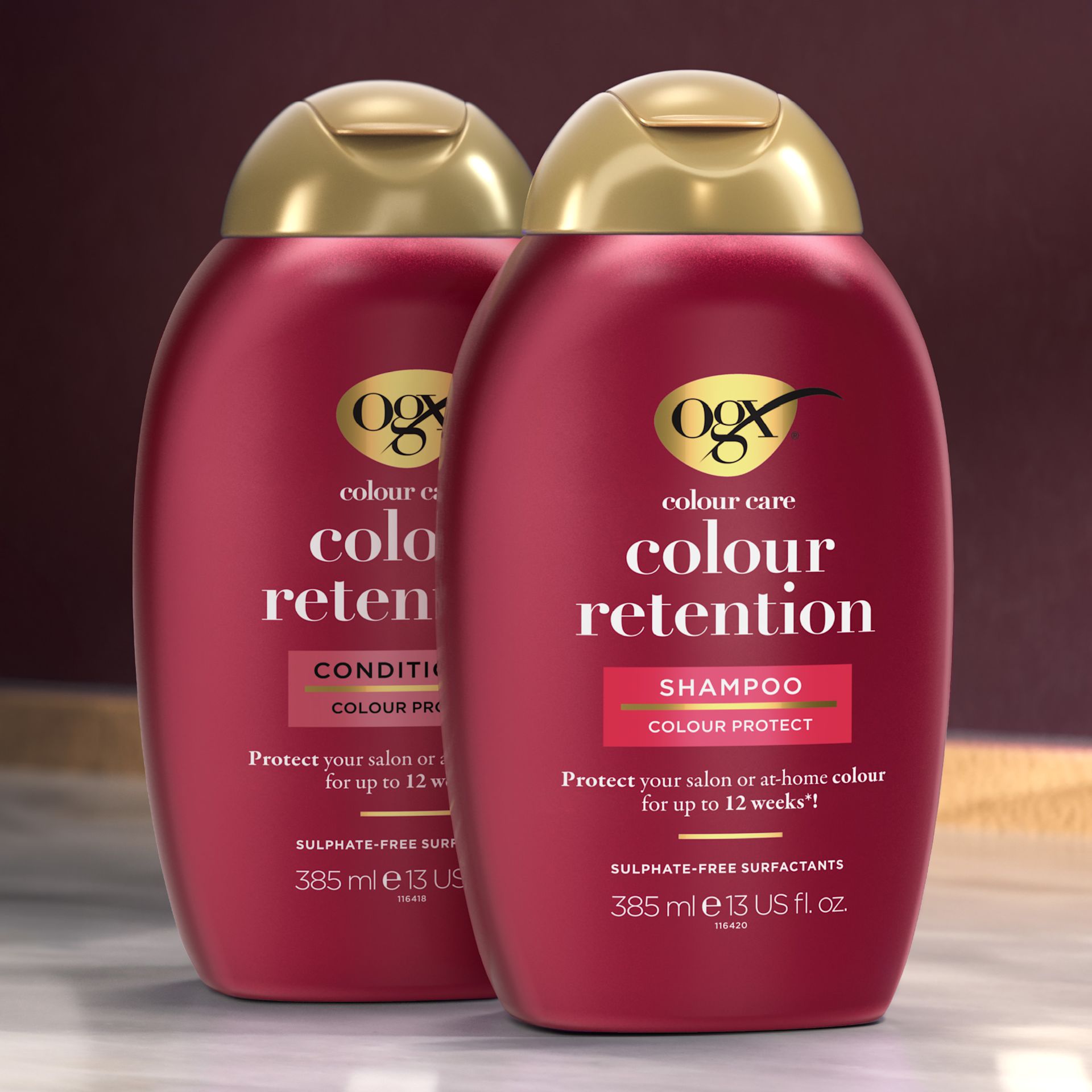 OGX Colour Care Colour Retention Shampoo 385ml | OGX® Beauty