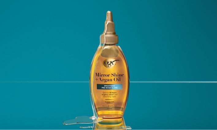 Mirror Shine + Argan Oil Pre Wash Gloss Packaging and Formula Consistency
