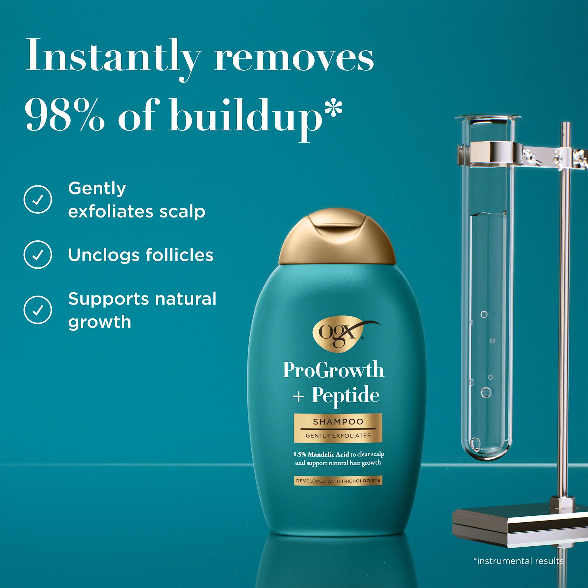 OGX® ProGrowth + Peptide Shampoo 385ml