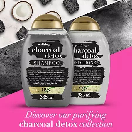 OGX Purifying + Charcoal Detox Shampoo - Image 9 - OGX - en-AE