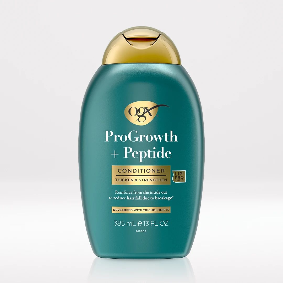 ProGrowth + Peptide Conditioner Front of Packaging 