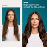 OGX® Hair Before and After of Renewing + Argan Oil of Morocco Penetrating Oil