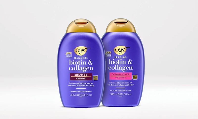 Biotina y colágeno OGX