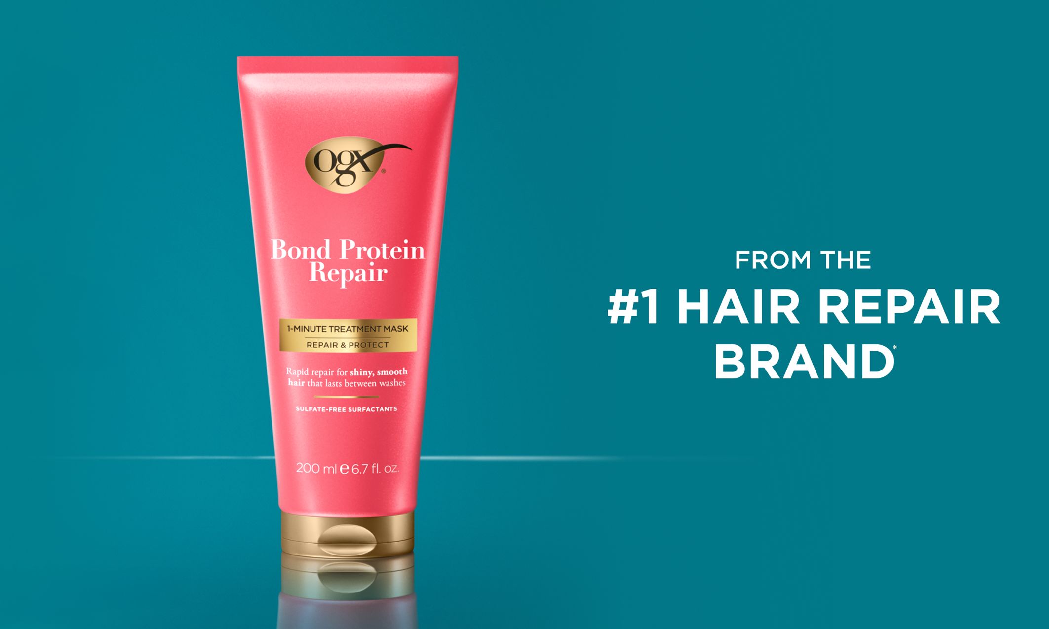 Bond Protein Repair 1 Minute Treatment Mask Formulated without: Sulfated surfactants and Parabens